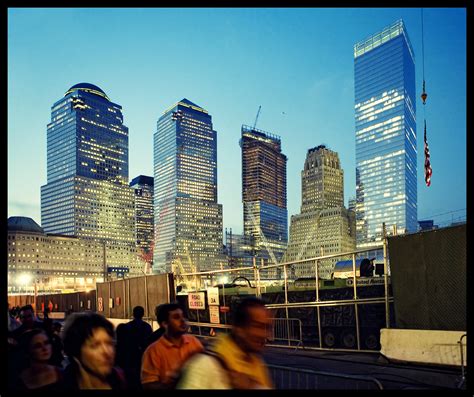 Ground Zero New York City September 11 2008 Larger View Flickr