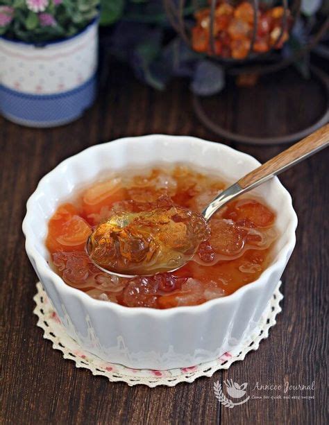This recipe is also a staple on aruba and bonaire. Papaya with Snow Fungus and Peach Gum 木瓜银耳桃胶糖水 - Anncoo Journal | Recipe | Sweet soup, Gum ...