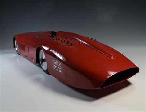 Land Speed Record Sunbeam Streamlined Race Car Daytona Beach