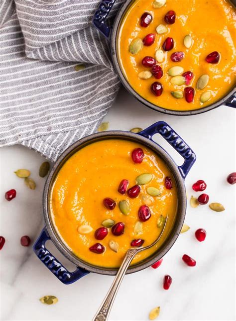 Vegan Pumpkin Soup Easy And Healthy Recipe With Canned Pumpkin