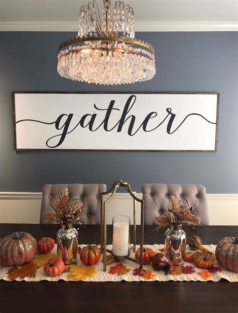 Gather Wood Sign Sign With Quote: Gather Wood Sign in black | Etsy | Gather wood sign, Gather ...