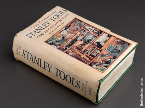 Book Hard Cover Antique And Collectible Stanley Tools Guide To Identit