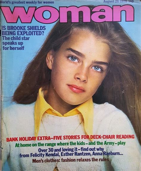 Brooke Shields Covers Woman Australia August 26 1978 Brooke