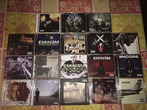 My Eminem Album Collection My Favourite Single Reminem