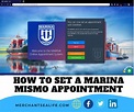 How to set a MARINA MISMO Appointment - Merchant Sea Life