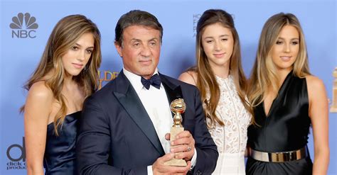 Sylvester Stallones Daughters Selected As Miss Golden Globe 2017
