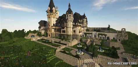 Скачать Peles Castle By Machspeed для Minecraft