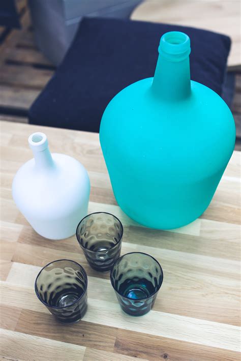 Free Images Table Wood White Glass Vase Green Ceramic Drink Bottle Blue Lighting