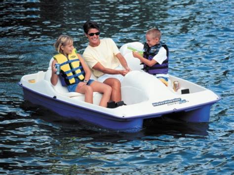 This warranty covers use under normal conditions and does not cover damage caused by accidents, alteration, or misuse. Sun Dolphin Water Wheeler Electric ASL 5 Person Pedal Boat ...