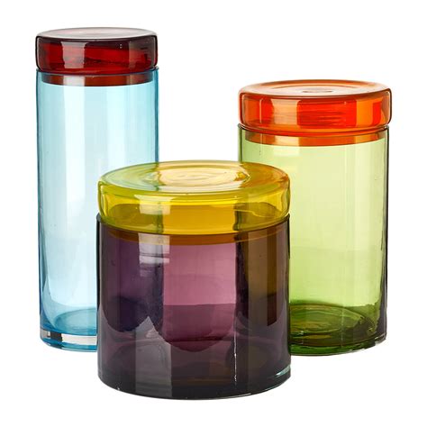 Buy Pols Potten Caps And Jars Multi Amara Jar Glass Blowing Glass