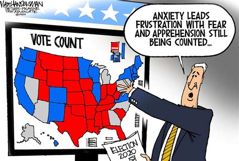 editorial cartoons for nov 8 2020 waiting for a winner counting votes shaming pollsters