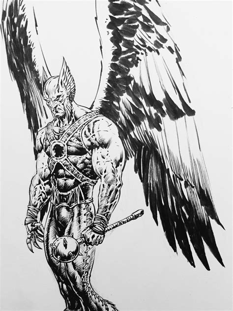 Hawkman By Liam Sharp Dccomics Comic Style Art Hawkman Hawkman Art
