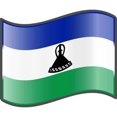 Lesotho Flag Png Hd Png Mart