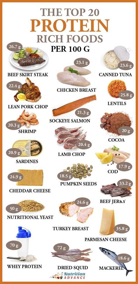 Printable List Of Protein Foods Printable And Enjoyable Learning