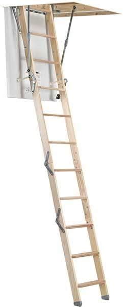 Loft Ladder Timber Dolle Clickfix Mini 925mm X 700mm Uk