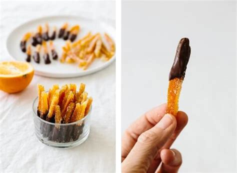 Candied Orange Peel Chocolate Covered Downshiftology