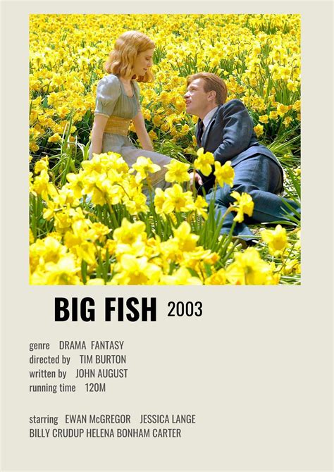 Poster Big Fish Big Fish Movie Movie Prints Movie Posters