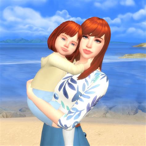 Mom And Toddler Poses Sims 4 Children Sims Baby Toddler Poses