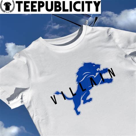 Brad Holmes Villain Detroit Lions Logo Shirt Hoodie Sweater Long