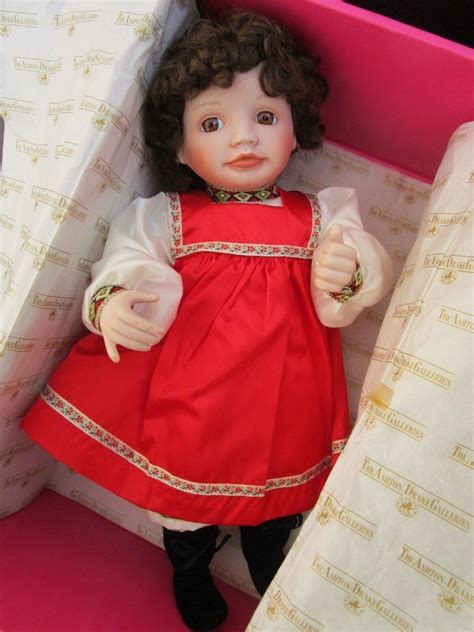 15” Natasha Porcelain Doll By Kathy Barry Hippensteel Knowles 1989 Dolls And Doll Playsets