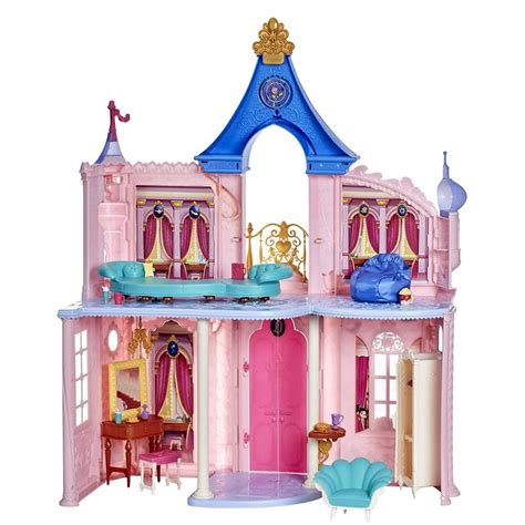 Disney Princess Fashion Doll Castle Dollhouse 35 Feet Tall With 16