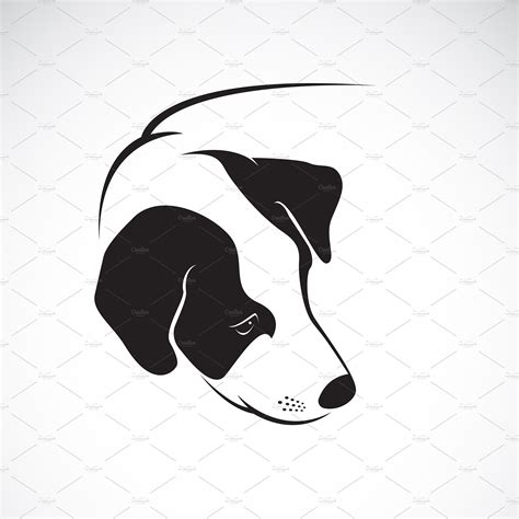 Vector Of A Dog Head Design Animal ~ Icons ~ Creative Market