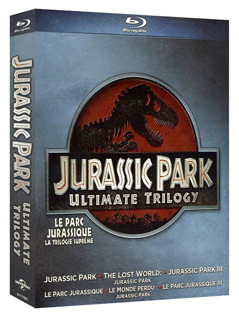 Jurassic Park Ultimate Trilogy Blu Ray Us Import Uk Dvd And Blu Ray