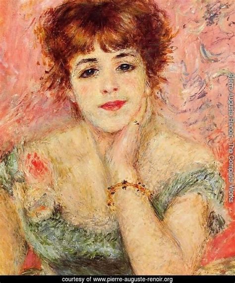 Pierre Auguste Renoir The Complete Works Jeanne Samary Aka La