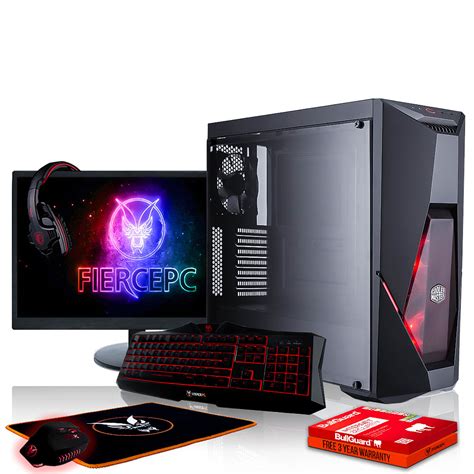 Buy Fierce Cobra Gaming Pc Fast Intel Core I5 8600k 45ghz 2tb Hdd