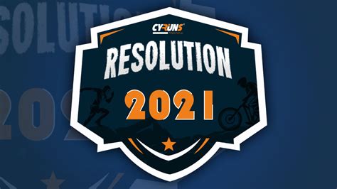 RESOLUTION 2021 Tickets by CYRUNS SPORTS & WELLNESS, Friday, January 01, 2021, Online Event