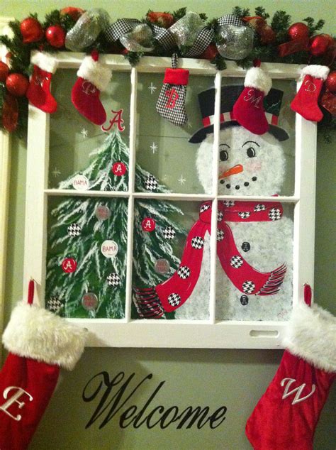 A Way To Customize A Window For The Holidays A Valance Of Cmas