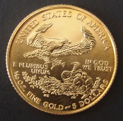 Sold Price 1999 5 American Eagle Gold Coin September 6 0119 1200