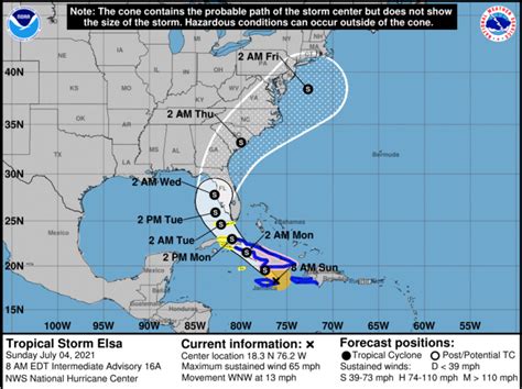 Tropical Storm Watch Remains For Some Of Florida As Elsa Weakens Wdw