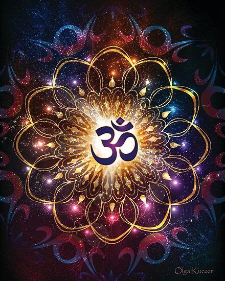 Om Represents The Higher Power And Its Connection To Each Of Usthe