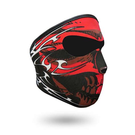 Neoprene Full Face Reversible Mask Motorcycle Skiing Snowboarding Bike