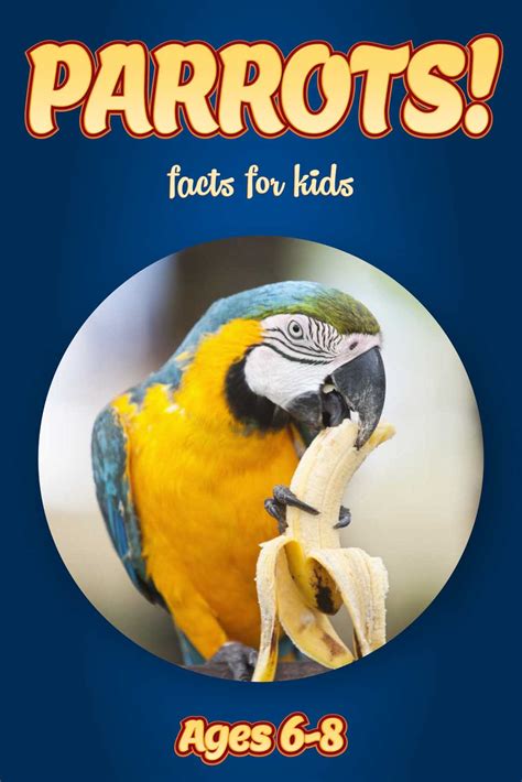 Parrot Facts Kids Non Fiction Book Ages 6 8 Clouducated