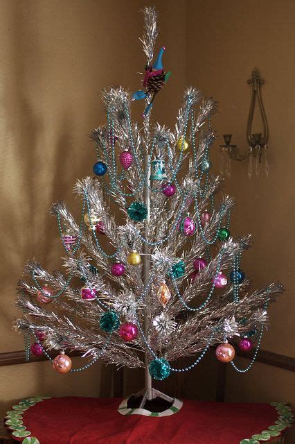 Vintage Aluminum Christmas Tree Vintage Christmas Ornaments Vintage