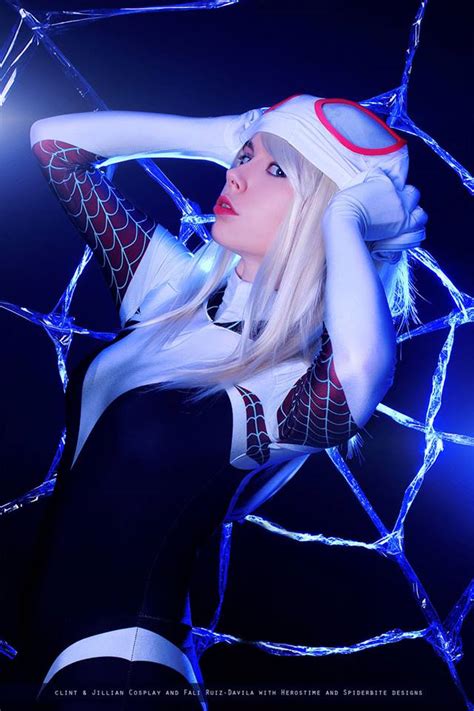 Calvins Canadian Cave Of Coolness Spider Gwen Cosplay By Florencia Sofen