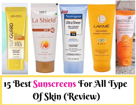 15 best sunscreens in india for all type of skin review 2020 trabeauli