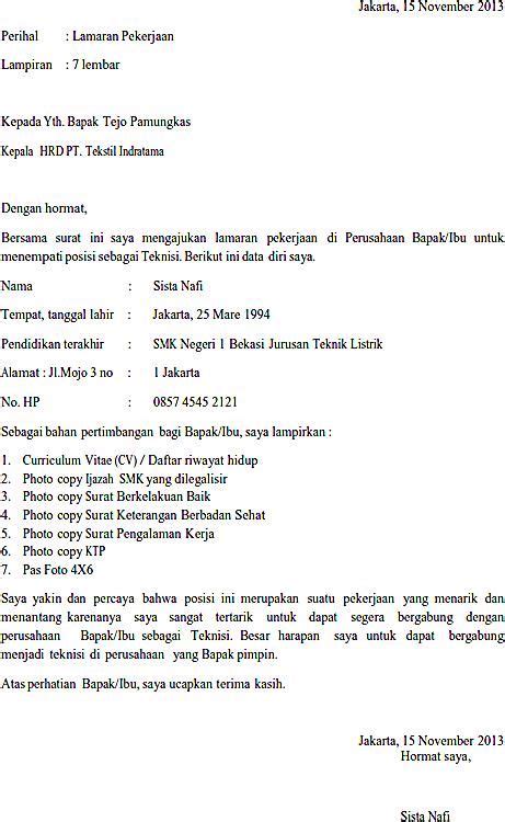 Maka peluang untuk mendapatkan pekerjaan tentunya lebih besar. Surat Lamaran Guru Sd - Contoh Surat Lamaran Pekerjaan ...