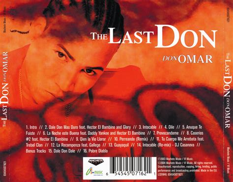Release “the Last Don” By Don Omar Cover Art Musicbrainz