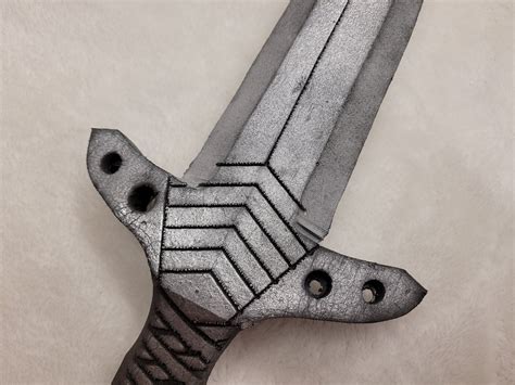 Short Sword Engraved Foam Larp Boffer 2175 Long Etsy
