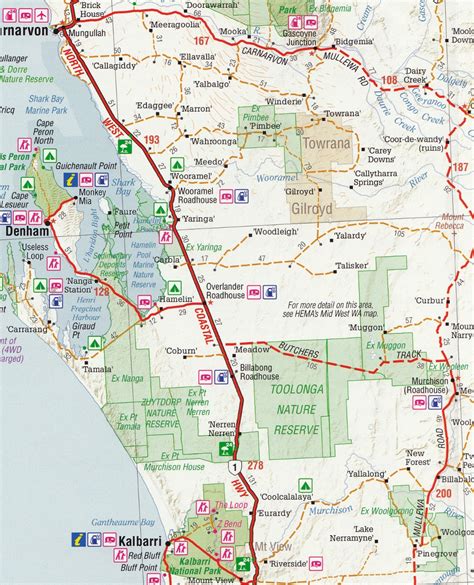Western Australia Hema State Map Buy Map Of Western Australia Mapworld