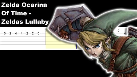 Zelda Ocarina Of Time Zeldas Lullaby Easy Guitar Tabs Tutorial