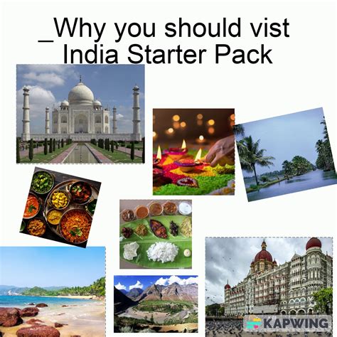 Why You Should Visit India Starter Pack Rstarterpacks Starter