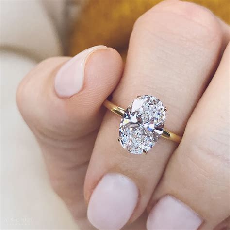 Hidden Halo Diamond Engagement Ring Ascot Diamonds