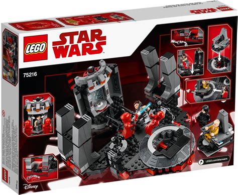 Lego 75216 Snokes Throne Room Lego Star Wars Set For Sale Best Price