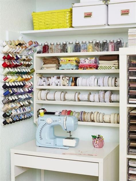 35 Perfect Inspiring Sewing Spaces On A Budget Sewing Room Design