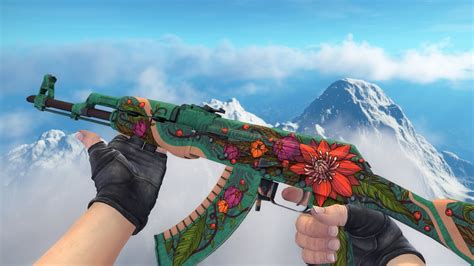 Ak 47 Wild Lotus Field Tested Csgo Skin Showcase Youtube