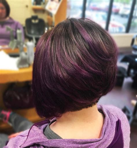 Neck length bob with thin bang. 30 Hottest A-Line Bob Haircuts You'll Want to Try in 2018